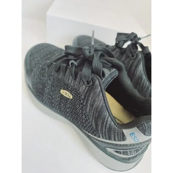 KEEN Utility Sparta Alloy Toe Lace Up Safety Work Black Womens Shoes Size 6.5 - Picture 12 of 15
